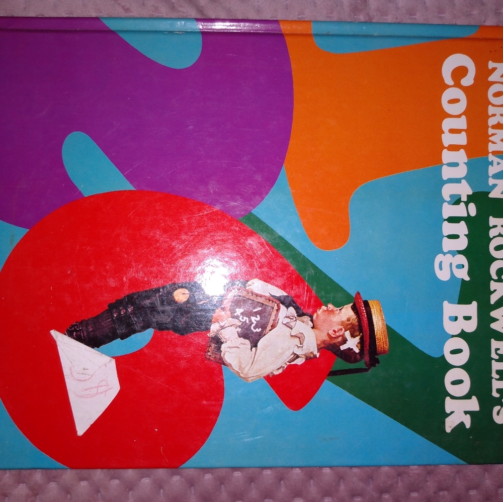 Book vintage, Norman Rockwell 1970